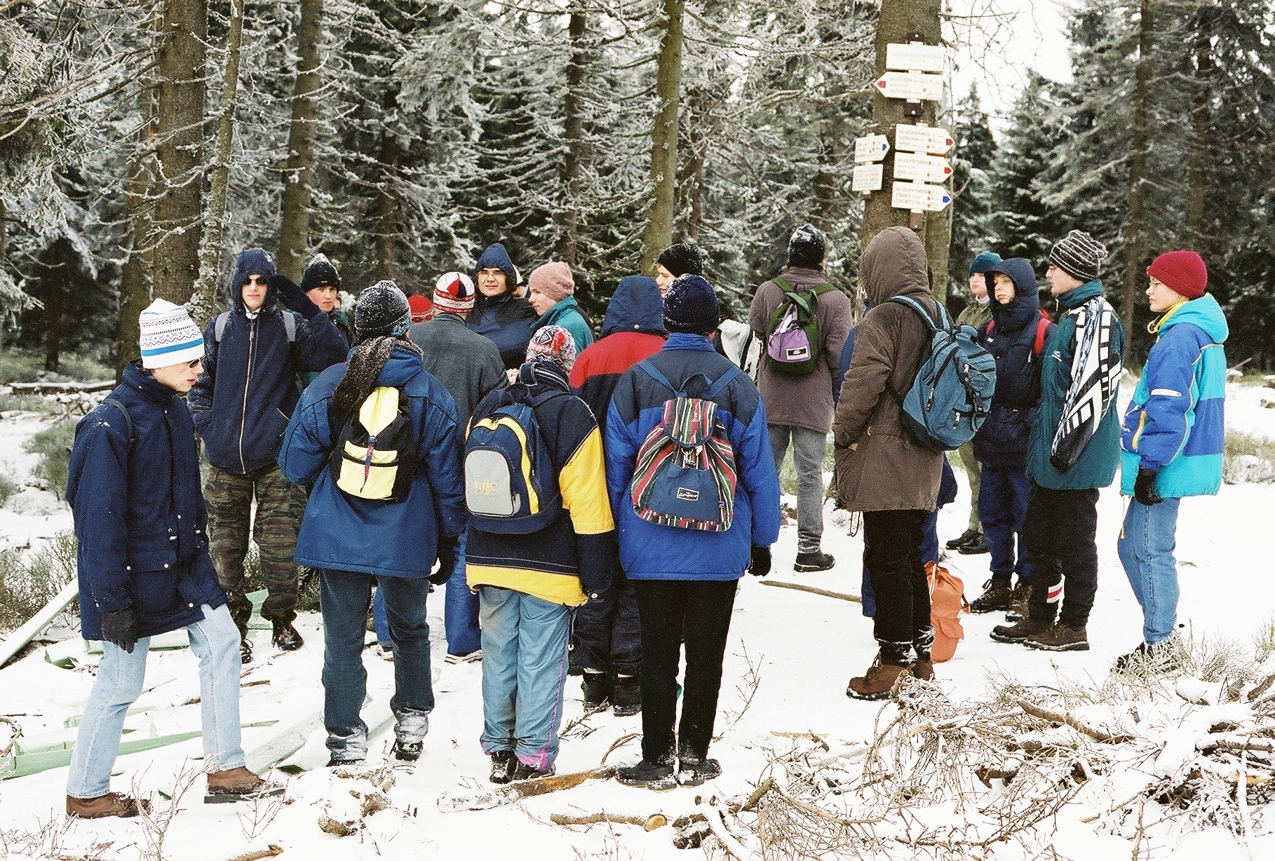 Podzimní soustředění 2001