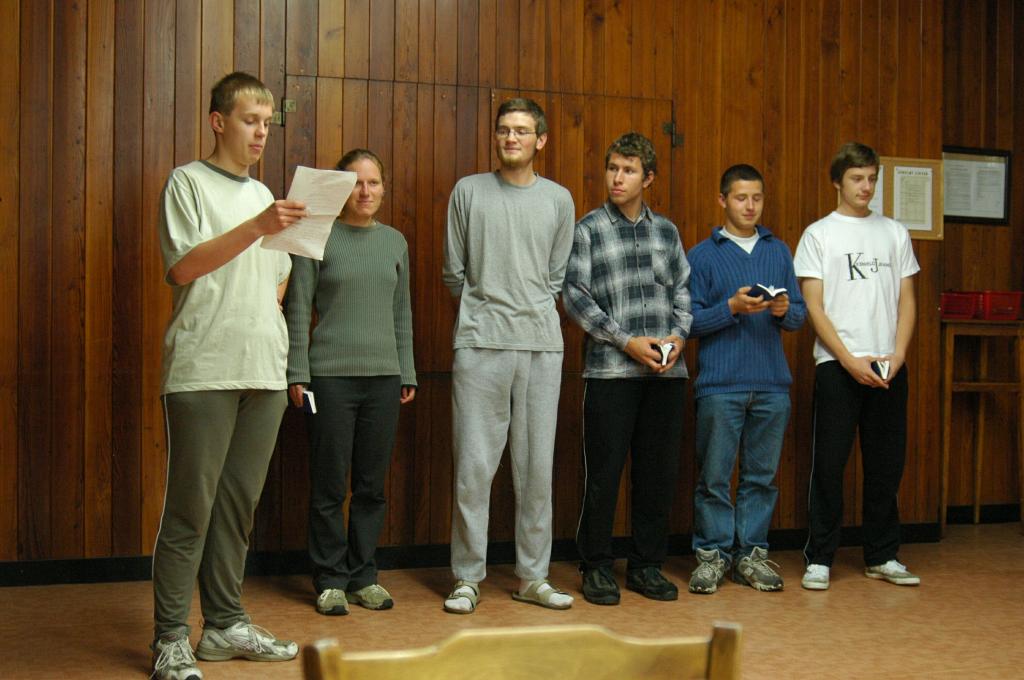 Podzimní soustředění 2004