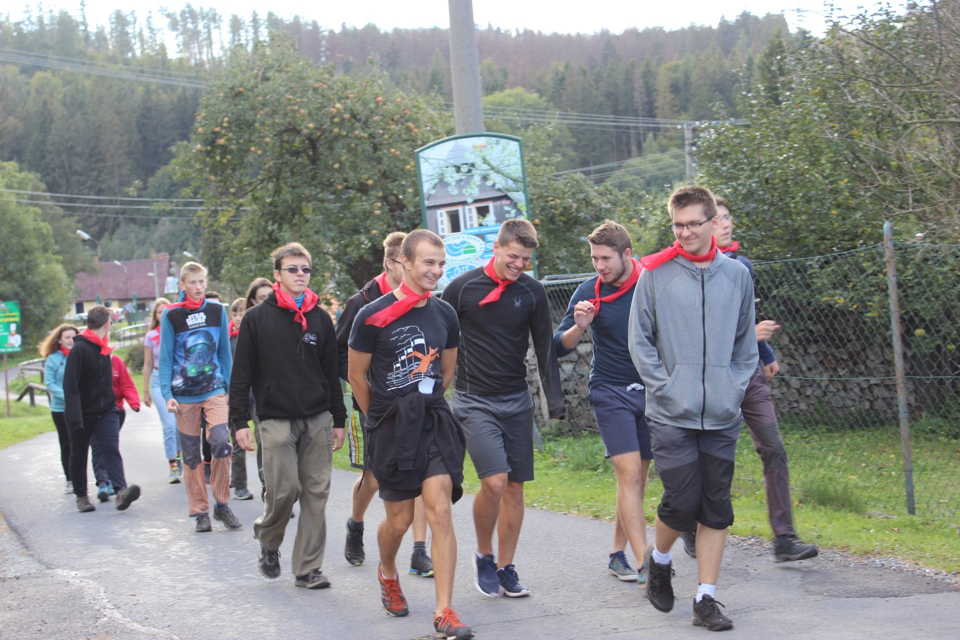 podzimní soustředění Karlovice